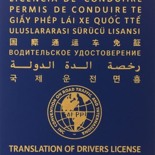 International Driving License – Motor, Van, Car & HiAce (1 Year)